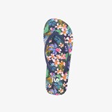 Dames teenslippers met bloemenprint