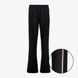 TwoDay dames wide leg broek met bies zwart