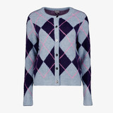 TwoDay geruit dames vest blauw