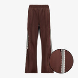 TwoDay dames broek met kanten biezen bruin
