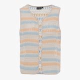 TwoDay dames gilet gehaakt