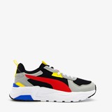 Trinity Lite AC+ jongens sneakers grijs/wit