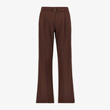 TwoDay dames wide leg pantalon bruin