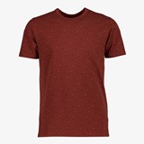 Heren T-shirt bruin