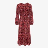 Dames maxi jurk roze