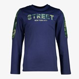 Jongens shirt met camouflage details