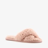Dames teddy pantoffels