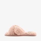 Dames teddy pantoffels