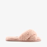Dames teddy pantoffels