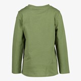 Jongens shirt groen met nature print