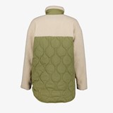 Dames jas met teddy details