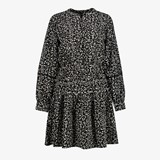 Dames jurk met witte print