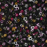 Meisjes flared broek met bloemenprint