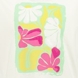 Meisjes T-shirt met geborduurde bloemen