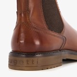 Leren heren chelsea boots cognac/bruin