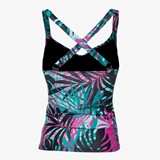 Dames tankinitop met bloemenprint
