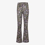 Met flared broek met bloemenprint