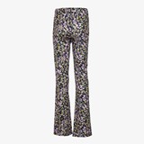 Met flared broek met bloemenprint