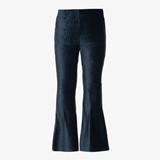 Meisjes velours flared broek