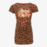 Meisjes jurk met luipaardprint