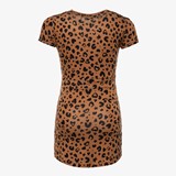 Meisjes jurk met luipaardprint