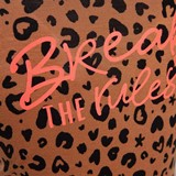 Meisjes T-shirt met luipaardprint