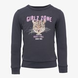 Meisjes sweater met tijgerkop