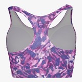 Dames sport BH met print paars roze