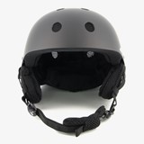 Kinder skihelm zwart