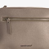 Dames schoudertas metallic