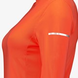Dames hardloop pully oranje