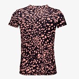 Dry sport meisjes T-shirt met roze print