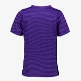 Dry meisjes voetbal T-shirt paars met print