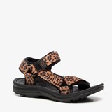 Blue box meisjes sandalen met luipaardprint