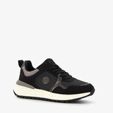 Dames sneakers zwart grijs