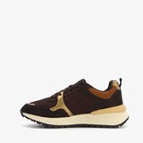 Dames sneakers bruin goud