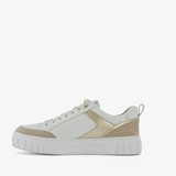 Dames sneakers wit/goud