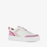 Dames sneakers wit/paars