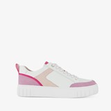 Dames sneakers wit/paars