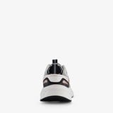 Dames dad sneakers wit goud