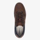 Heren sneakers bruin/blauw