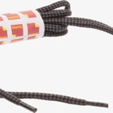 Zwart grijze veters rond 120 cm