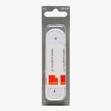 Witte veters plat 150 cm