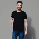 Heren T-shirt katoen/elastaan