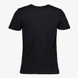 Heren T-shirt zwart met V-hals