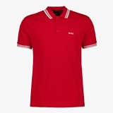 Heren polo rood