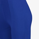 Dames flared pantalon blauw
