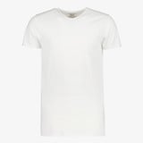 Unsigned heren T-shirt extra lang met v-hals