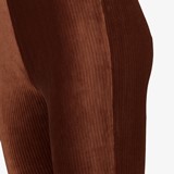 Dames flared broek bruin