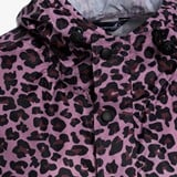 Kinder regenponcho met luipaardprint